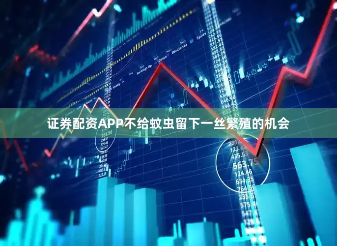 证券配资APP不给蚊虫留下一丝繁殖的机会